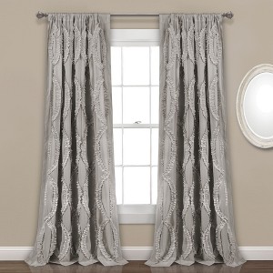 Avon Window Curtain Panel Light Gray Single 54X84 - 1 of 1
