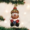 Old World Christmas Blown Glass Ornament for Christmas Tree, Snowman with Cocoa - 3 of 4