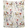 Lomsoe Vintage Floral and Butterfly Print Flannel Blanket - All Seasons Soft and Warm Throw Blanket for Napping, Camping, Travel, Office - 2 of 4
