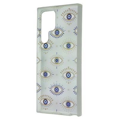 MyBat Pro Mood Series Hard Case for Samsung Galaxy S22 Ultra - Evil Eyes