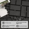 12"x12" Square Composite Patio Interlocking Deck Tiles. Four Slat Plastic Outdoor Flooring, All Weather for Balcony - 2 of 4