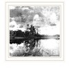 HomeRoots Lakeside Pines White Framed Print Wall Art - 4 of 4