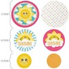 Big Dot of Happiness You Are My Sunshine - Baby Shower or Birthday Party Giant Circle Confetti - Party Decorations - Large Confetti 27 Count - 3 of 4