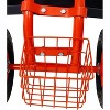Acekool Rolling Garden Scooter, 300lbs Capacity, 360° Swivel Adjustable Seat, Tool Tray & Basket, Wheeled Outdoor Garden Cart Workseat - 2 of 4