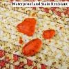 Machine Washable Runner Rug - Print Braided Non-Slip Indoor/Outdoor Carpet, Low Pile Non-Shedding Area Rug for Kitchen, Entrance Hallway - 4 of 4