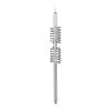 Tram® 15,000-Watt TramCat Trucker Twin-Coil Aluminum CB Antenna with 42-1/4-In. Stainless Steel Whip and 9-In. Shaft in Silver - 4 of 4