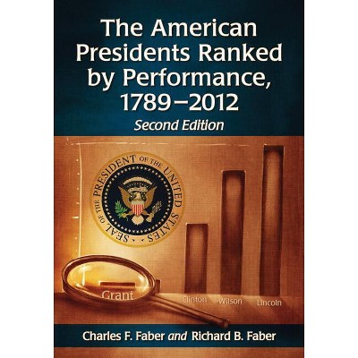 The American Presidents Ranked by Performance, 1789-2012, 2d ed. - 2nd Edition by  Charles F Faber & Richard B Faber (Paperback)