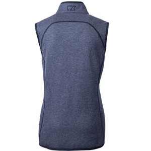 Cutter & Buck Mainsail Basic Sweater-Knit Womens Full Zip Vest - 1 of 2