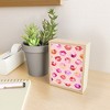 Ninola Design Sweet Pink Lips Framed Mini Art Print 4" (H) x 3" (W) x 1" (D) - Society6 - 2 of 3