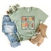 Simply Sage Market Women's Happy Pumpkin Spice Season Short Sleeve Graphic Tee - 3 of 4