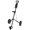Caddymatic Golf i-Trac 2 Wheel Folding Golf Cart Black/Gray - 4 of 4