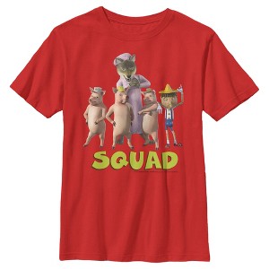 Boy's Shrek Fairytale Squad Group Shot T-Shirt - 1 of 4