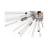 Elegant Lighting Sienna 32 inch crystal rod pendant in chrome - 4 of 4