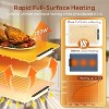 ZAFRO Warming Mat for Food,3-Temp Electric Warmer (140/176/212°F), 250W Low Energy, Auto Shut-Off & Child Safety Lock, Portable Roll-Up Silicone - 3 of 4