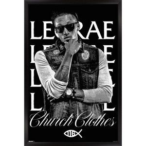 Trends International Lecrae - Church Clothes Framed Wall Poster Prints - 1 of 4