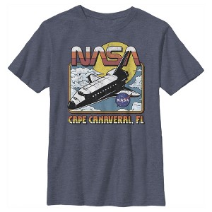 Boy's NASA Initial Descent Canaveral Old School T-Shirt - 1 of 3