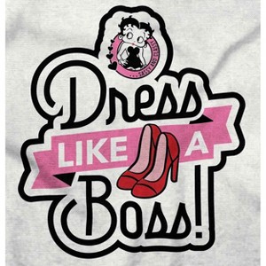 Betty Boop High Heels Cute Funny Womens Graphic T Shirt Tees Brisco Brands - 1 of 4