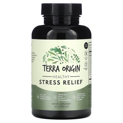 Terra Origin Healthy Stress Relief, 60 Capsules