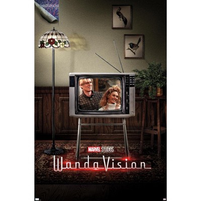 Trends International Marvel WandaVision - 80's One Sheet Unframed Wall Poster Prints