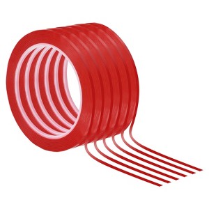 Unique Bargains DIY Art Film Thin Graphic Chart Highlight Marking Tapes 6 Pcs - 1 of 4