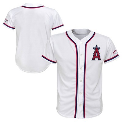 MLB Los Angeles Angels Boys' White Team 