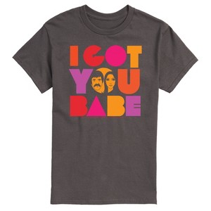 Men's - Sonny and Cher - I Got You Babe Short Sleeve Graphic T-Shirt - 1 of 4