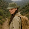 Anna-Kaci Foldable Wide Brim Bucket Hat with Chin Strap for Sun Protection and Outdoor Hiking Travel Beach Adventures - 3 of 4