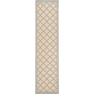 Linden LND121 Power Loomed Indoor/Outdoor Rugs - Safavieh - 1 of 4