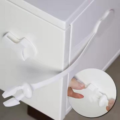EMIRCEY Cabinet with Lock Child Safety Latches Cabinet Locks Baby Locking Drawer Slide