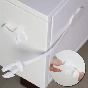 EMIRCEY Cabinet with Lock Child Safety Latches Cabinet Locks Baby Locking Drawer Slide - 1 of 1