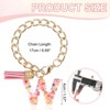 Unique Bargains Epoxy Resin Colorful Glittery Tassel Sports Water Bottle Accessories Letter Charm 1 Pc - 2 of 4