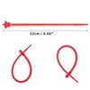 Unique Bargains Cord Organizer 8.66" Length 10 Pcs - 2 of 4