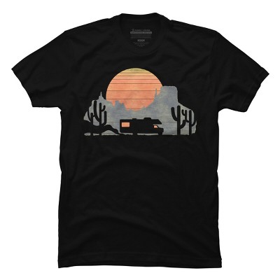 Men's Design By Humans on the road By radiomode T-Shirt