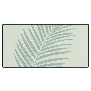 Daily Regina Designs Palm Leaf Sage Desk Mat - Deny Designs - 1 of 4