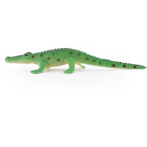 Collectible Wildlife Gifts | Crocodile, Nile Crocodile, Plastic Toy Reptile, Realistic Figure, Model,   Educational, Gift,     4 1/2"      F095 B43 - 1 of 4