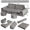 Modular Play Couch for Toddler Kids Playroom Bedroom - 3 of 4