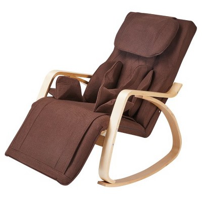 Modern Accent Rocking Chair, Massage Recliner Chair, Minimalist Style ...