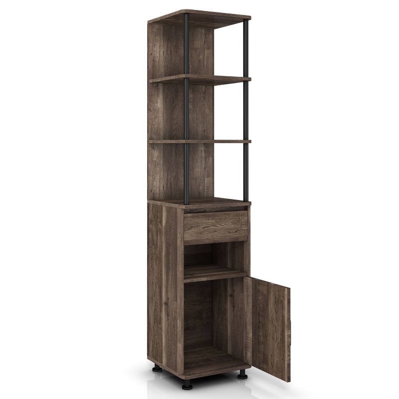 Nanum 4 Shelf Accent Bookcase - miBasics, 4 of 13