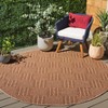 Wicker WCK154 UV & Stain Resistant Non-Shedding Power Loomed Indoor/Outdoor Rugs - Safavieh - 2 of 4