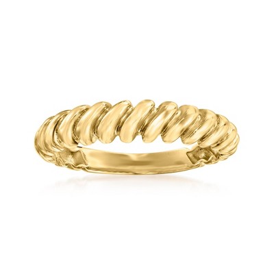 Ross-Simons 10kt Yellow Gold Shrimp Ring