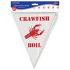 Beistle Crawfish Boil Pennant Banner, 11" x 12', (1/Pkg) Multicolored - 3 of 4