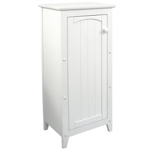 Wood Storage Cabinet in White-Pemberly Row - 1 of 1