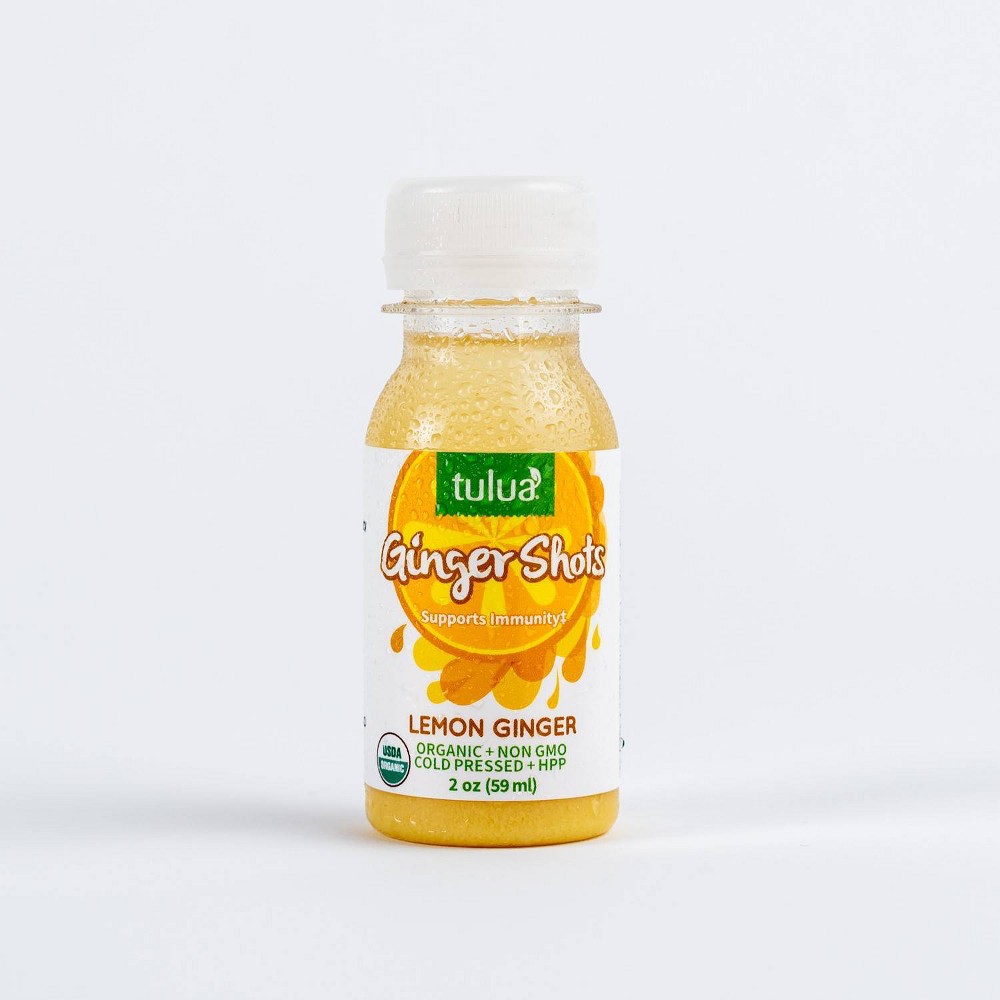 LEMON GINGER SUPPORTS IMMUNITY SHOTS
