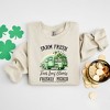 Simply Sage Market Women's Graphic Sweatshirt Farm Fresh Green Truck - 3 of 3