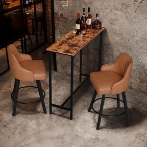 Karl Home 43'' Counter Height Bar Table Rectangular Pub Table Sofa Table - 1 of 4