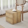 NicBex Modern 15.7" Square Small Coffee Table with Solid Frame for Living Room and Office - 3 of 4