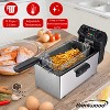 Brentwood 1,500-Watt 12-Cup Electric Stainless Steel Deep Fryer, Black - 3 of 4