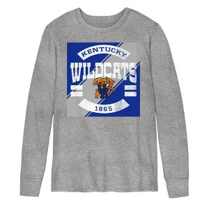 NCAA Kentucky Wildcats Boys' Long Sleeve Gray T-Shirt - 1 of 1