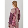 Women's Mixed Print Long Sleeve Blouse - mystree - 2 of 4