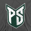 Portland State University Official Distressed Primary Logo Adult Pull-Over Hoodie - 2 of 4